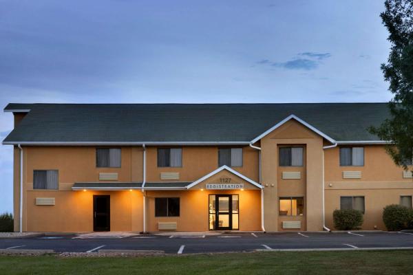 A la foto es mostra l'objecte Travelodge by Wyndham Marysville situat a la ciutat de Marysville.