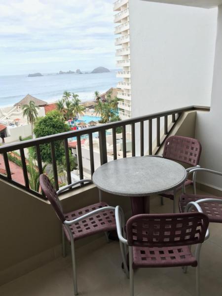 写真にはイスタパ市にあるDepartamento 522 con playa dentro de Hotel en Ixtapaが写っています。