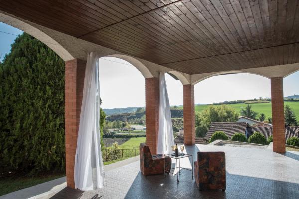 The photo shows the Casa Serena located in the city of Solonghello.