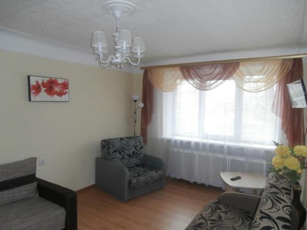 På billedet ses objektet Central Daugavpils Apartment beliggende i byen Daugavpils.