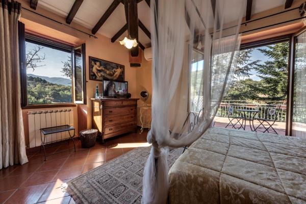 På billedet ses objektet Villa Poggio Di Gaville beliggende i byen Meleto.