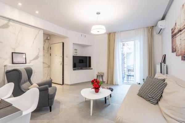 A la foto es mostra l'objecte Stadium 1bdr HiEnd quiet Flat Top Location situat a la ciutat de Atenes.