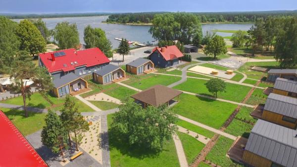 Na foto é possível ver o objeto Jurajska Przystań localizado na cidade de Koziegłowy.