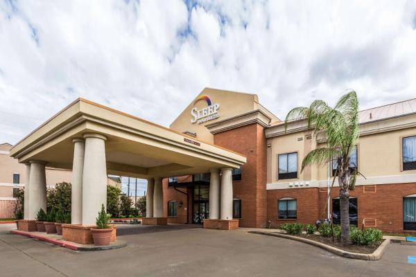 Στη φωτογραφία φαίνεται το αντικείμενο Sleep Inn & Suites Stafford - Sugarland που βρίσκεται στην πόλη Stafford.