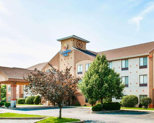 Na foto é possível ver o objeto Comfort Inn Goshen localizado na cidade de Goshen.