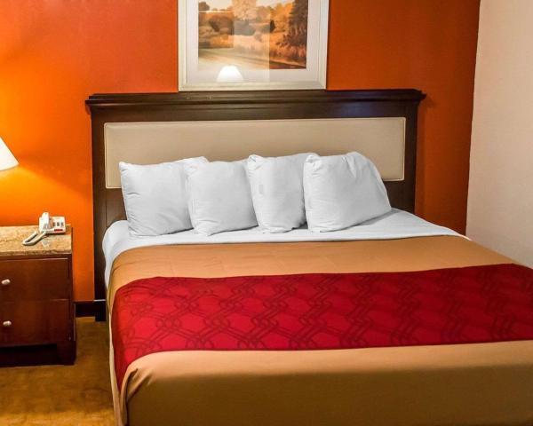 På billedet ses objektet Economy Inn & Suites beliggende i byen Niles.