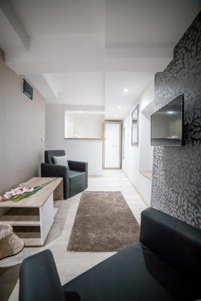 Auf dem Foto ist das Objekt Apartmani Aleksandra u centru grada in der Stadt Kragujevac zu sehen.
