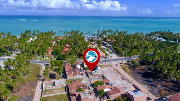A la foto es mostra l'objecte Pousada Sereias de Maragogi situat a la ciutat de Ponta do Mangue.
