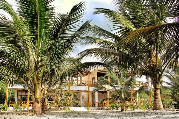 Auf dem Foto ist das Objekt Seaside Garden Ecolodge Mompiche in der Stadt Mompiche zu sehen.