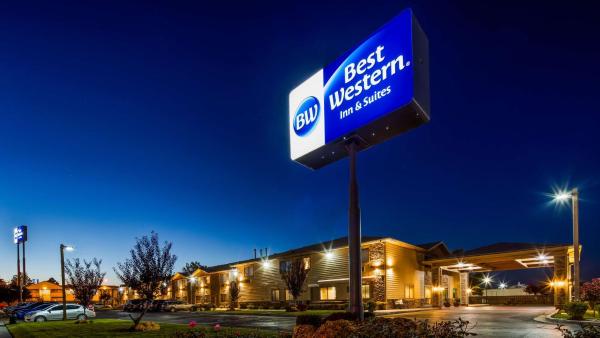 Na foto é possível ver o objeto Best Western Inn & Suites localizado na cidade de Weiser.