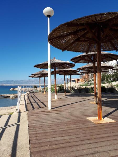 A la foto es mostra l'objecte Apartment Aquamarine situat a la ciutat de Vir.