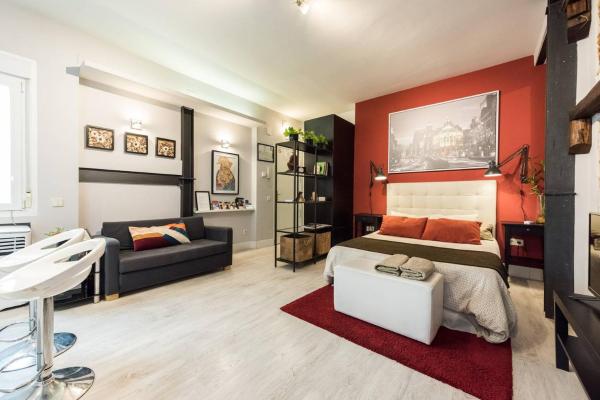 A la foto es mostra l'objecte Hermoso Estudio en Lavapiés - Wifi situat a la ciutat de Madrid.