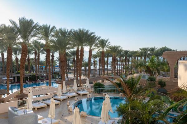 På billedet ses objektet Herods Vitalis Spa Hotel Eilat a Premium collection by Fattal Hotels beliggende i byen Eilat.