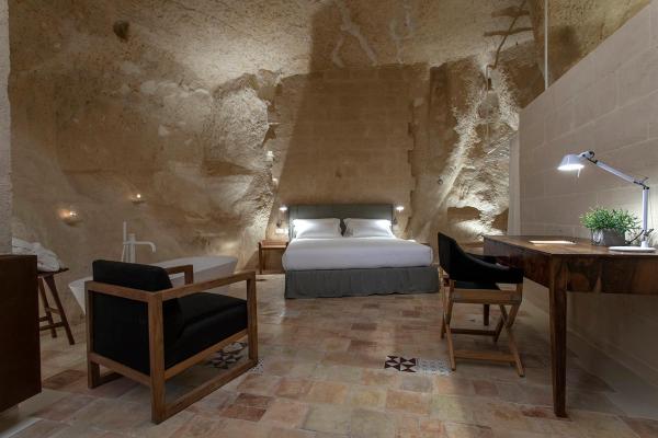 A la foto es mostra l'objecte Conche Luxury Retreat situat a la ciutat de Matera.