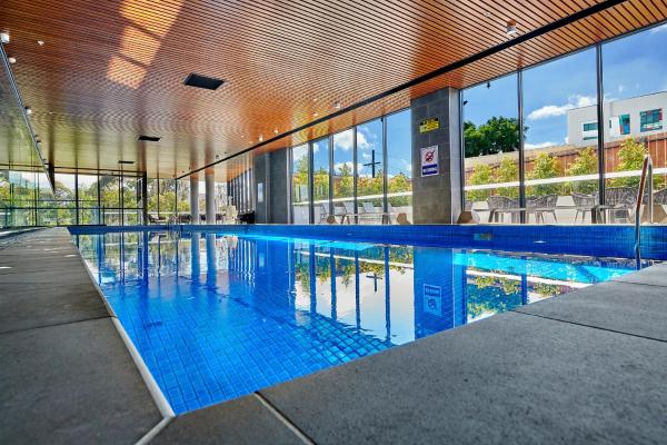 På bildet vises objektet Melbourne Knox Central Apartment Hotel Official som ligger i byen Scoresby.