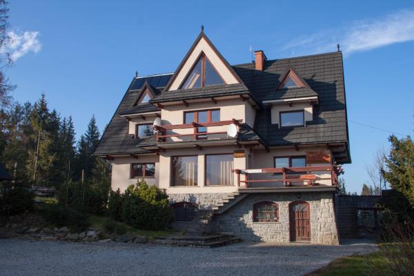 A la foto es mostra l'objecte Willa Wygrodzisko situat a la ciutat de Zakopane.