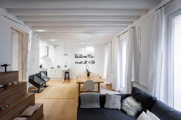 Na fotografii je vidět objekt Apartamento minimalista en el corazón de Bilbao nacházející se ve městě Bilbao.