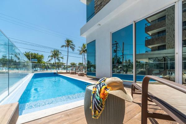 Nella foto è visibile l'oggetto Hotel Praia Bonita Jangadeiros Pajuçara situato nella città di Maceió.