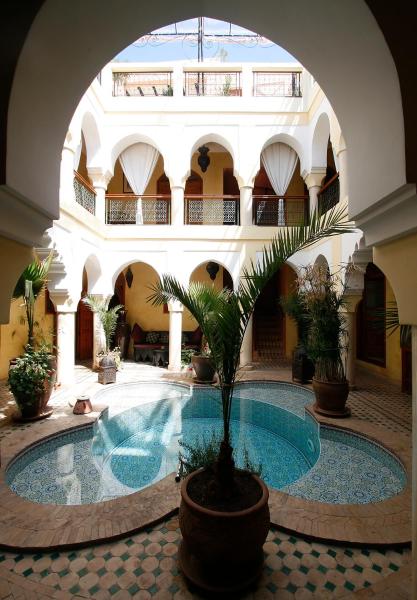 Na zdjęciu widoczny jest obiekt Riad Léna & Spa położony w mieście Marrakesz.