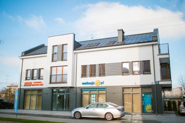 Na zdjęciu widoczny jest obiekt Colorful Apartments Pułtusk położony w mieście Tocznabiel.