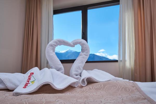 A la foto es mostra l'objecte Sunrise Park Complex - Free Wellness situat a la ciutat de Bansko.