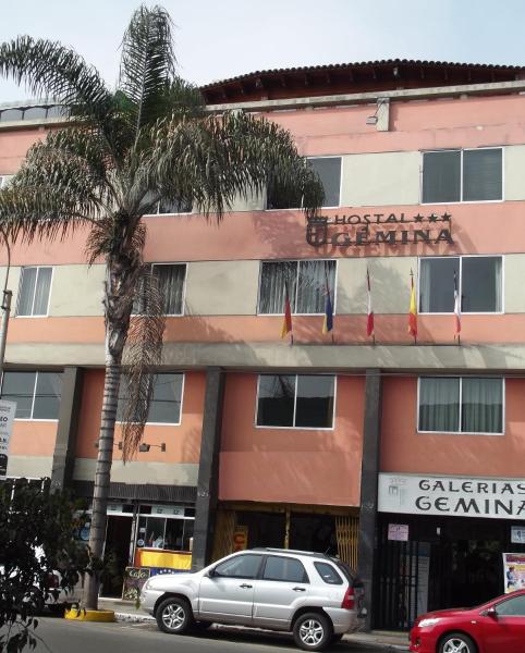 A la foto es mostra l'objecte Hostal Gemina situat a la ciutat de Lima.