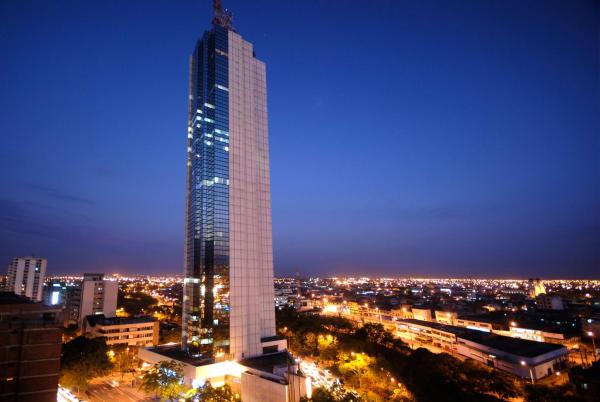 A la foto es mostra l'objecte Torre de Cali Plaza Hotel situat a la ciutat de Cali.
