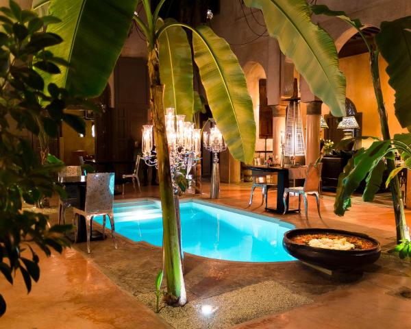 En la foto se muestra el objeto Riad Noir d'Ivoire ubicado en la ciudad de Marrakech.