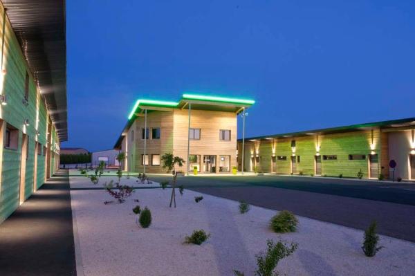 A la foto es mostra l'objecte Bio Motel situat a la ciutat de Semoutiers.