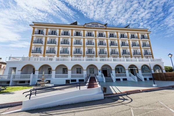 A la foto es mostra l'objecte Hotel Carabela Santa María situat a la ciutat de Mazagón.