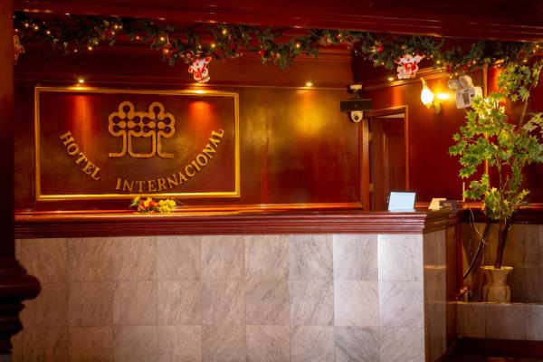 A la foto es mostra l'objecte Hotel Internacional situat a la ciutat de Lima.