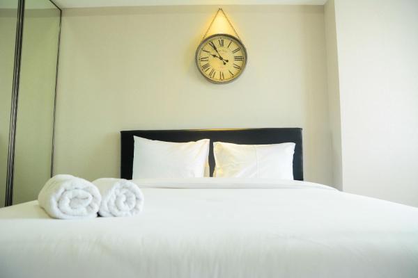 A la foto es mostra l'objecte Sophisticated Studio at The Oasis Apartment By Travelio situat a la ciutat de Cikarang.