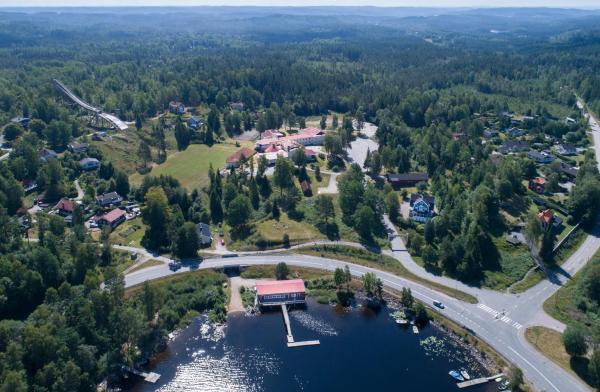 A la foto es mostra l'objecte Hindåsgården Hotel & Spa situat a la ciutat de Hindås.