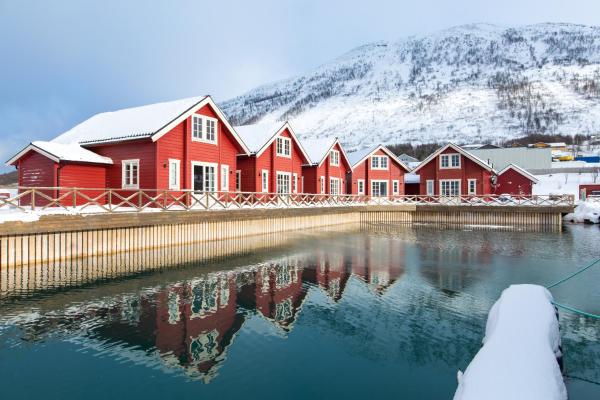 På bildet vises objektet XLyngen som ligger i byen Nord-Lenangen.