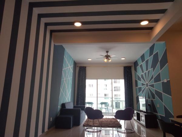 A la foto es mostra l'objecte ICOLOR HOME & STAY CH5 situat a la ciutat de Tanah Rata.