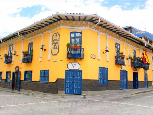 Auf dem Foto ist das Objekt Hotel Posada del Angel in der Stadt Cuenca zu sehen.