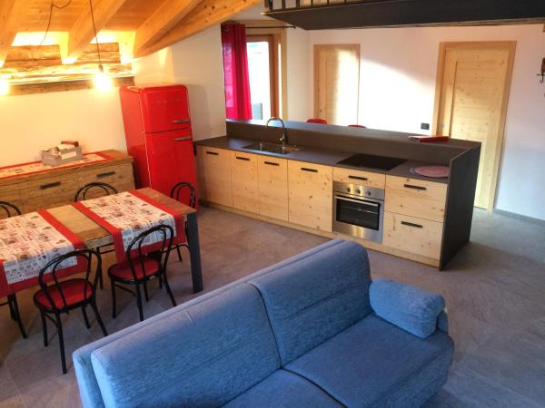 Kuvassa näkyy kohde Pista Stelvio Loft Lumière, joka sijaitsee kaupungissa Bormio.