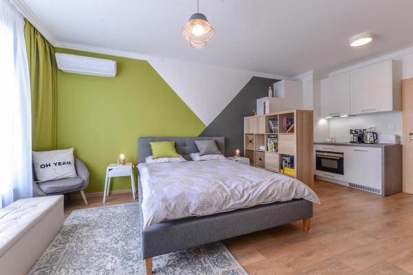 Na zdjęciu widoczny jest obiekt The Spot - fully equipped, central, modern studio by Flat Mаnager położony w mieście Sofia.