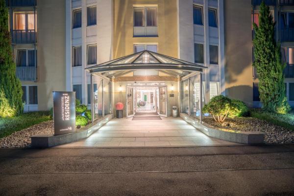Na zdjęciu widoczny jest obiekt Residenzhotel Stuttgart Airport, Sure Hotel Collection by Best Western położony w mieście Steinenbronn.