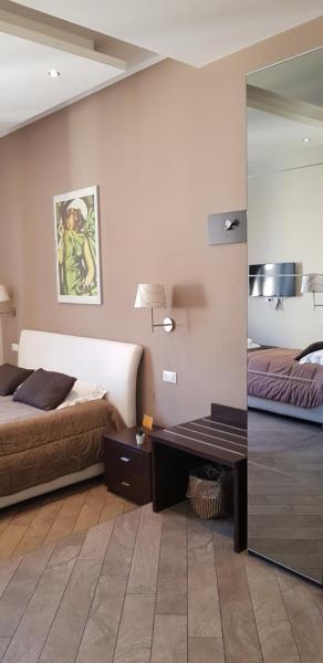 Na fotografii je vidět objekt Mia Suites nacházející se ve městě Řím.