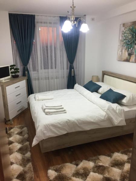 Na zdjęciu widoczny jest obiekt Roby apartament położony w mieście Bukareszt.