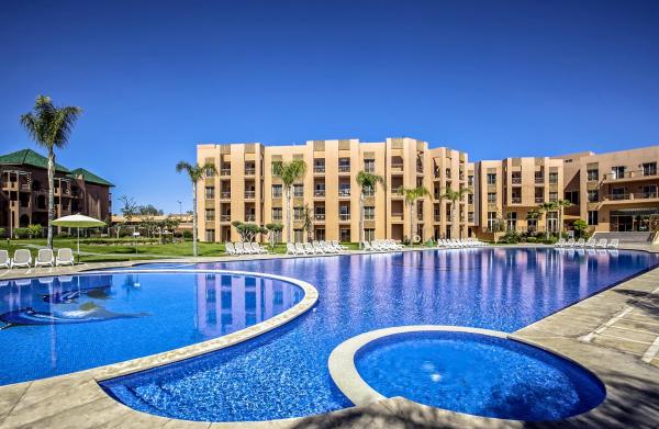 En la foto se muestra el objeto Palm Appart Hôtel Marrakech ubicado en la ciudad de Marrakech.
