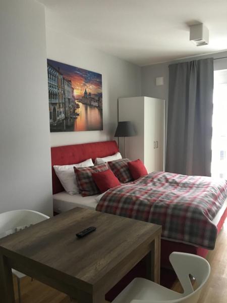 Kuvassa näkyy kohde Premium Apartment München Messe, joka sijaitsee kaupungissa München.