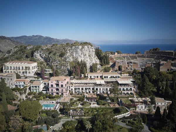 Na zdjęciu widoczny jest obiekt Grand Hotel Timeo, A Belmond Hotel, Taormina położony w mieście Taormina.