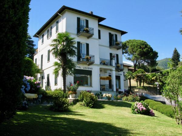 A la foto es mostra l'objecte Hotel Loveno situat a la ciutat de Menaggio.