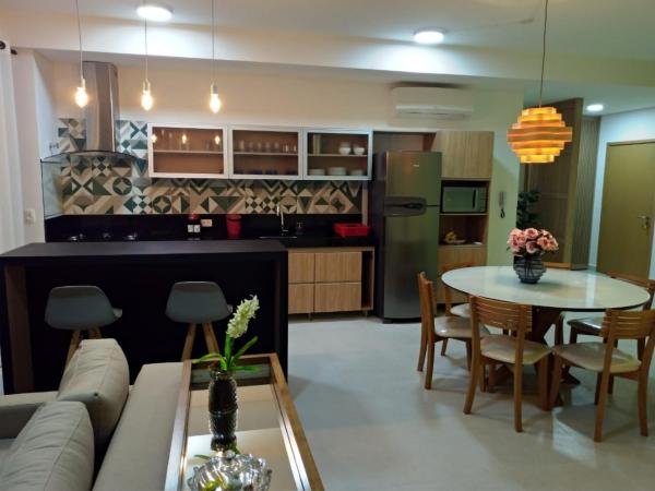A la foto es mostra l'objecte LINDO APARTAMENTO NA PRAIA GRANDE, UBATUBA situat a la ciutat de Ubatuba.