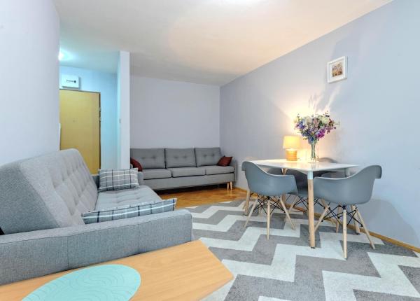 En la foto se muestra el objeto Studio Silver - ACCO RENT ubicado en la ciudad de Sopot.