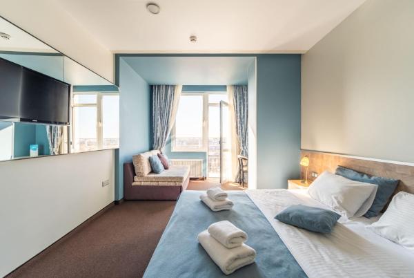 På billedet ses objektet Mini-hotel People beliggende i byen Odessa.