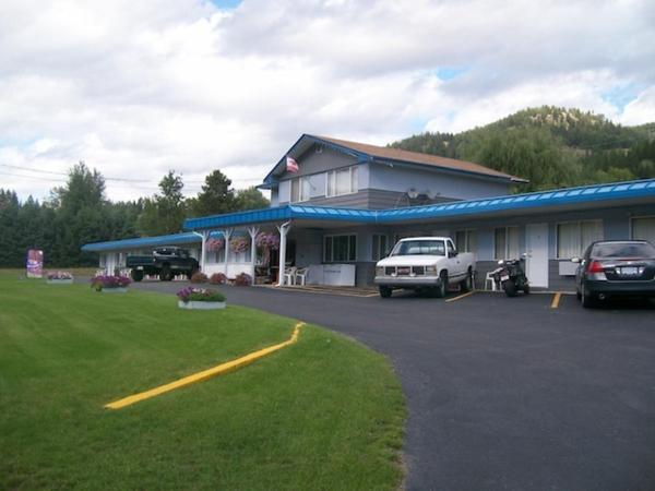 På billedet ses objektet Evening Star Motel beliggende i byen Greenwood.