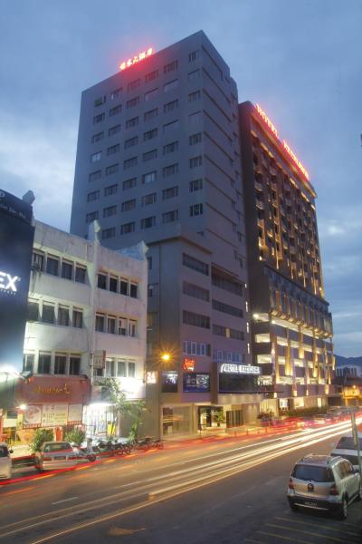 Na fotografii je vidět objekt Hotel Excelsior Ipoh nacházející se ve městě Ipoh.